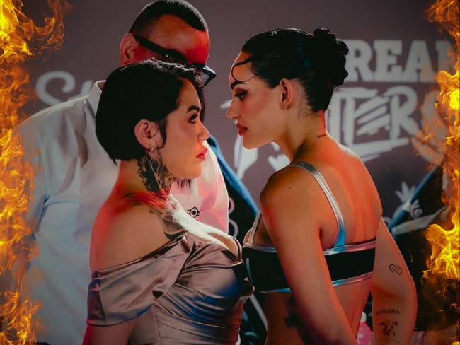 Andrea Valdiri vence a Yina Calderón en Stream Fighters 4 tras abandono en menos de 30 segundos